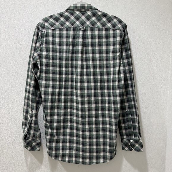 NWT Guide London Shirt Men's M Button Up Shirt Long Sleeve Flannel Plaid Green - Picture 7 of 9